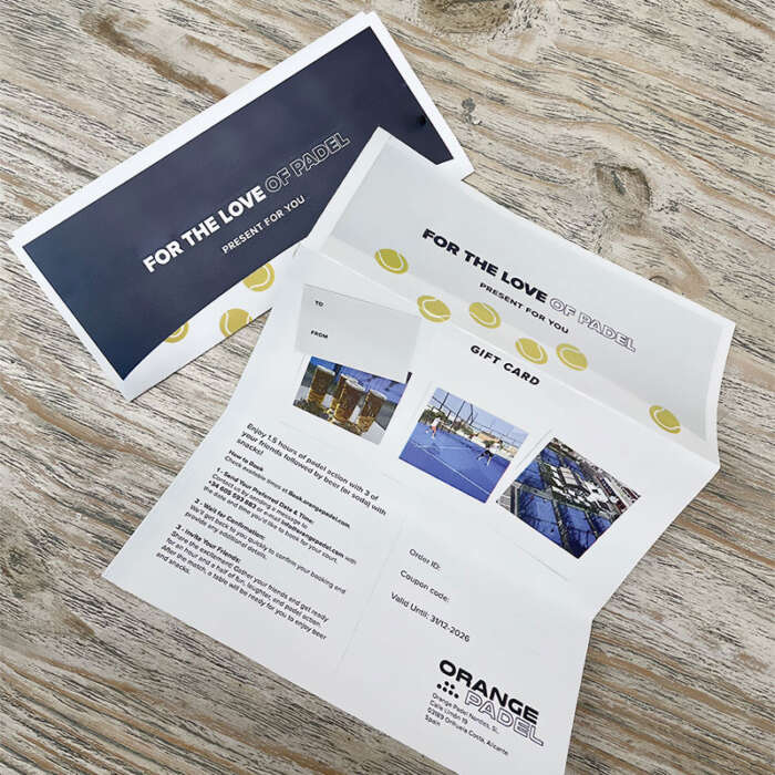 Padel Training - Gift Card - Imagen 2